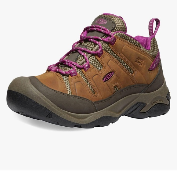 KEEN Women's Brown and Purple Athletic Shoes - Picture 1 of 1